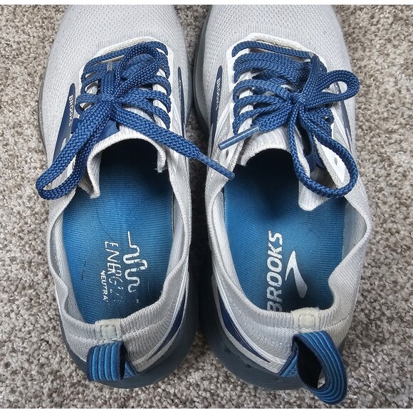 Brooks Ricochet 3 Mens Size 8.5M Grey & Navy Running Shoes Sneakers 1103611D199 - Picture 16 of 16